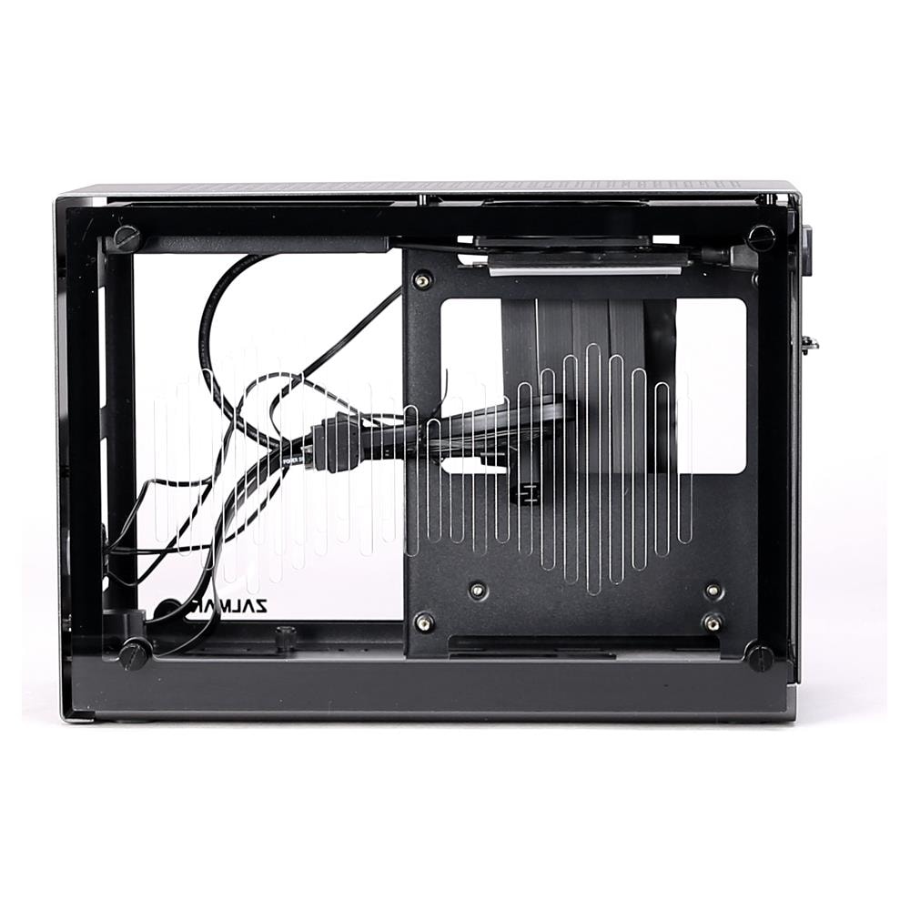 M2 Mini Gray - Mini Tower - Pc - Acryl - Aluminium - Stahl - Grau - Mini-itx - Gaming (m2 Mini Gray) - Foto 3