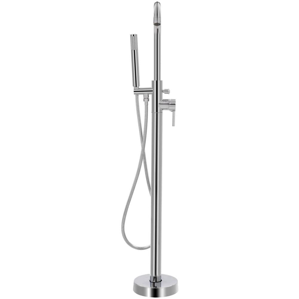 Rubinetteria a Colonna per Vasca da Bagno Acciaio Inox 118,5 cm - Foto 2