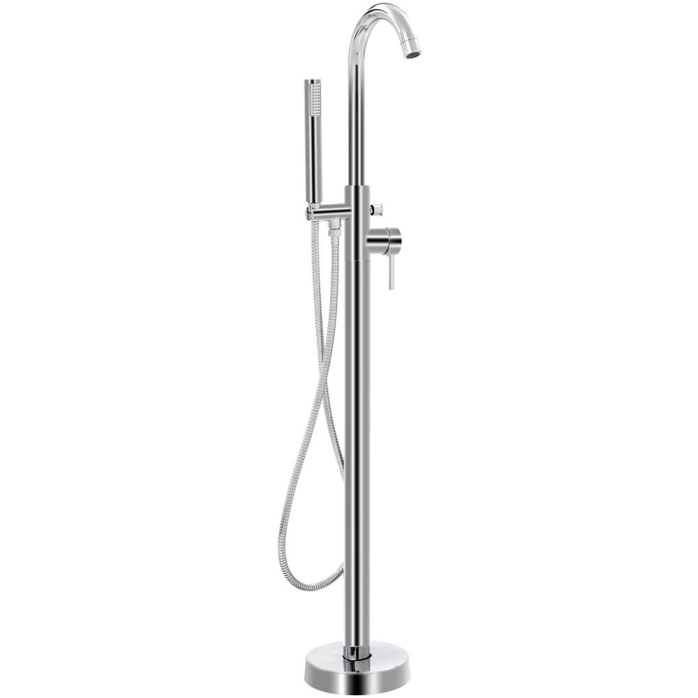 Rubinetteria a Colonna per Vasca da Bagno Acciaio Inox 118,5 cm - Foto 1