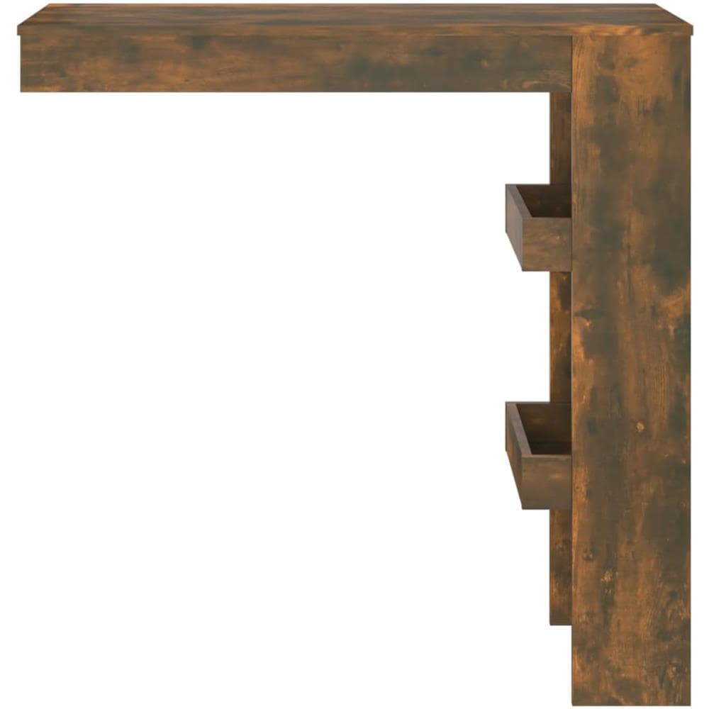 Bancone Da Muro Rovere Fumo 102x45x103,5 Cm Legno Multistrato - Foto 3