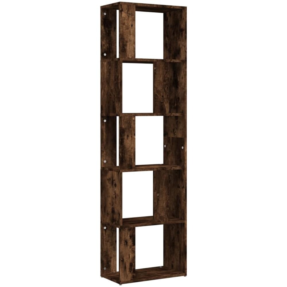 Libreria Rovere Fumo 45x24x160 Cm In Legno Multistrato - Foto 2