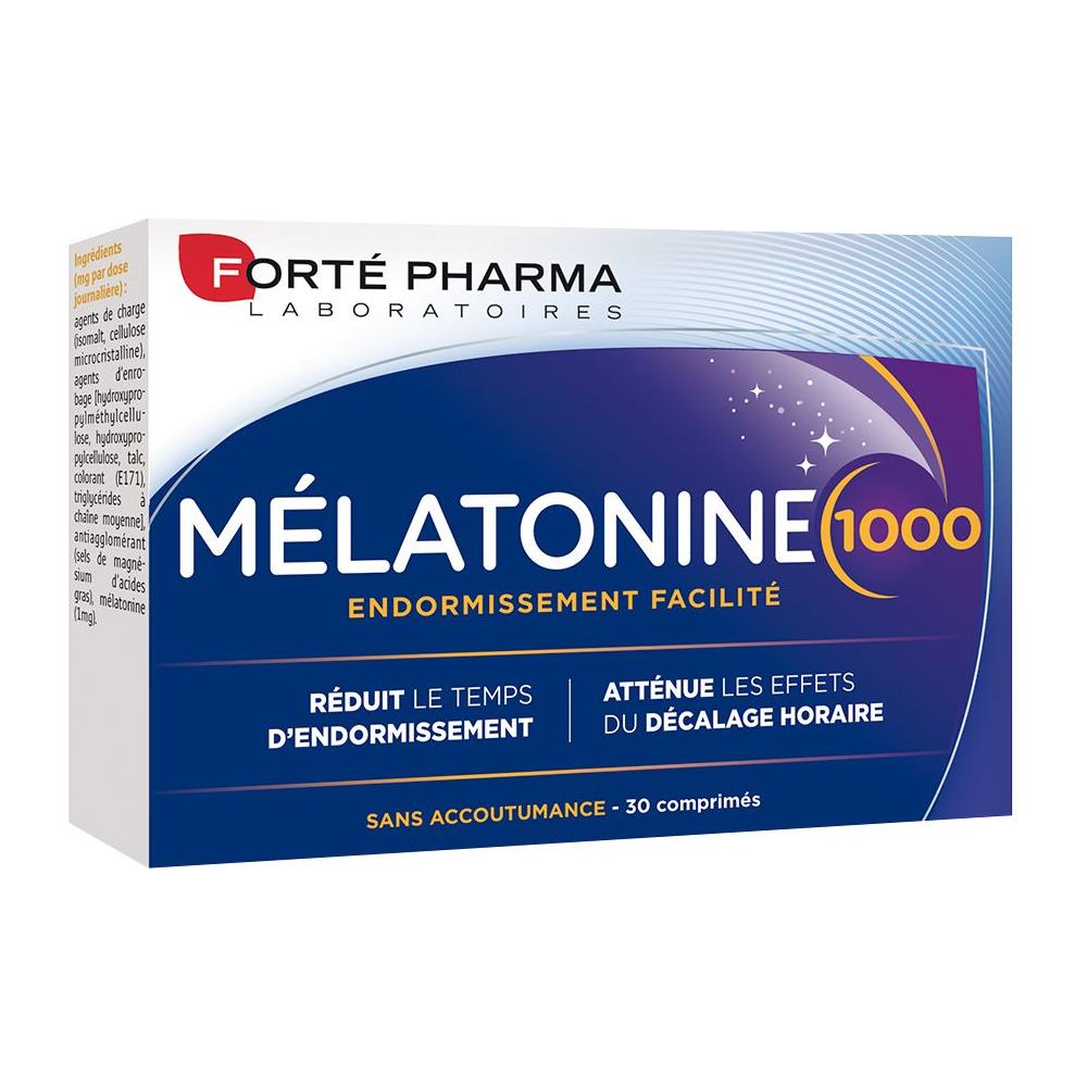 Melatonina 1000 30 Compresse Forté Night Addormentarsi Facilmente - Foto 1