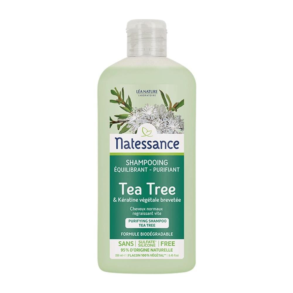 Shampoo Equilibrante E Purificante Al Tea Tree 250ml Natessance - Foto 1