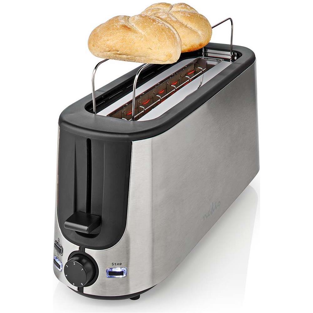 KABT310EAL tostapane 6 1 fetta /e 1000 W Alluminio, Nero - Foto 1