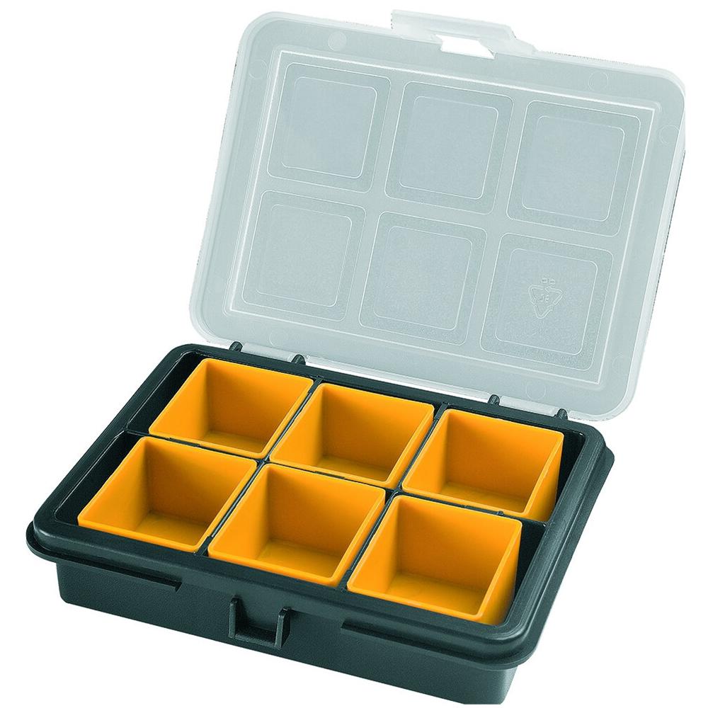 Portaminuterie Con Vaschette Removibili 18x12,8x3,2cm 6 Vaschette 12x10x2,8cm - Foto 1