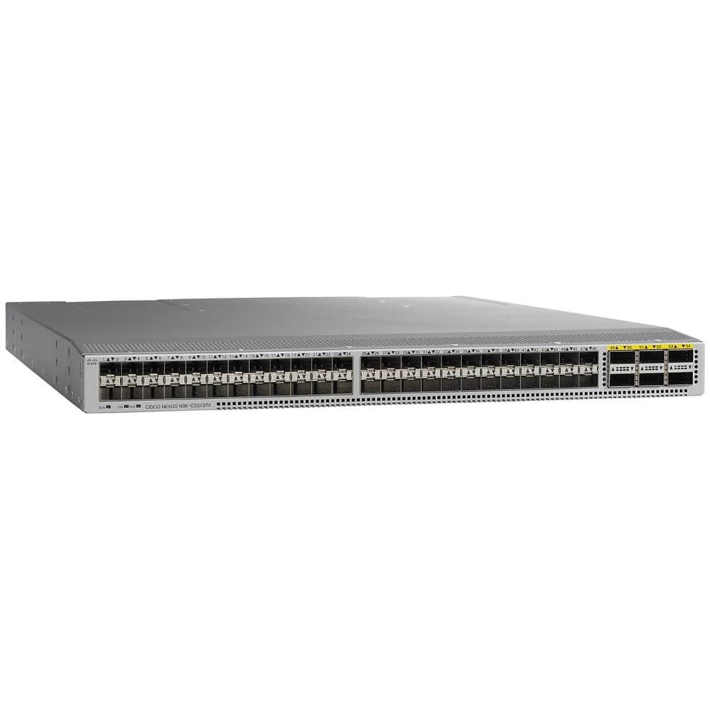 Switch Nexus 9300 w / 48p 48 Porte Gigabit 10 / 100 / 100 con 6 Porte Ethernet SFP - Foto 1