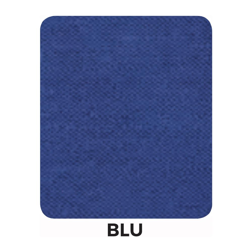 Set Cuscini Coprisedia Imbottiti Sfoderabili Modello Panama Made In Italy Fascia Rotonda 4Pz Blu - Foto 2