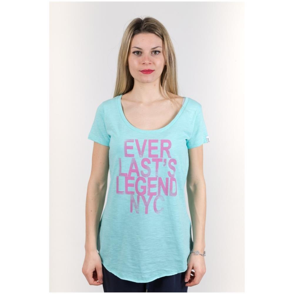 T-shirt Donna Light Jersey Azzurro Variante 1 S - Foto 1