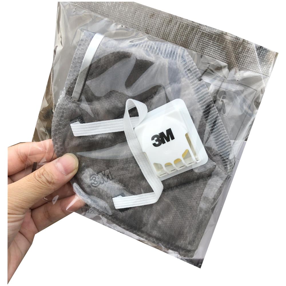 Maschera Anti Polvere Con Valvola Respiratoria Originale 3m Confezione Da 20 Pz - Foto 5