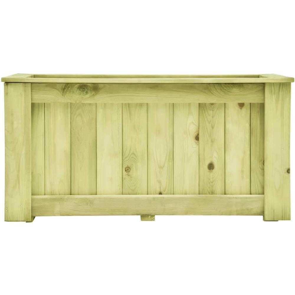 Fioriera Rialzata 100x50x50 cm in Legno di Pino Impregnato - Foto 2