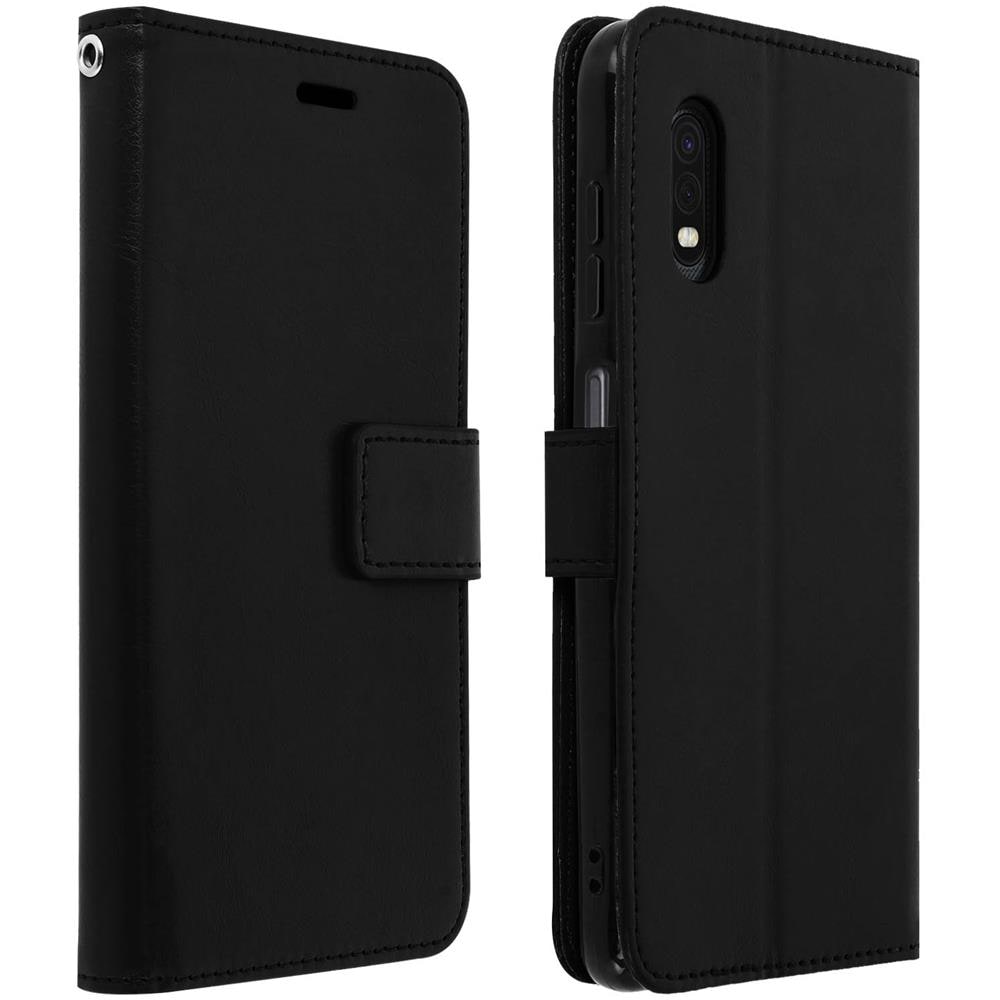 Custodia A Libro Samsung Galaxy Xcover Pro Portacarte Funzione Supporto - Nero - Foto 1