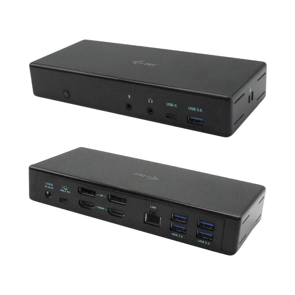 C31QUATTRODOCKPDUK replicatore di porte e docking station per laptop Cablato USB 3.2 Gen 1 (3.1 Gen 1) Type-C Nero - Foto 1