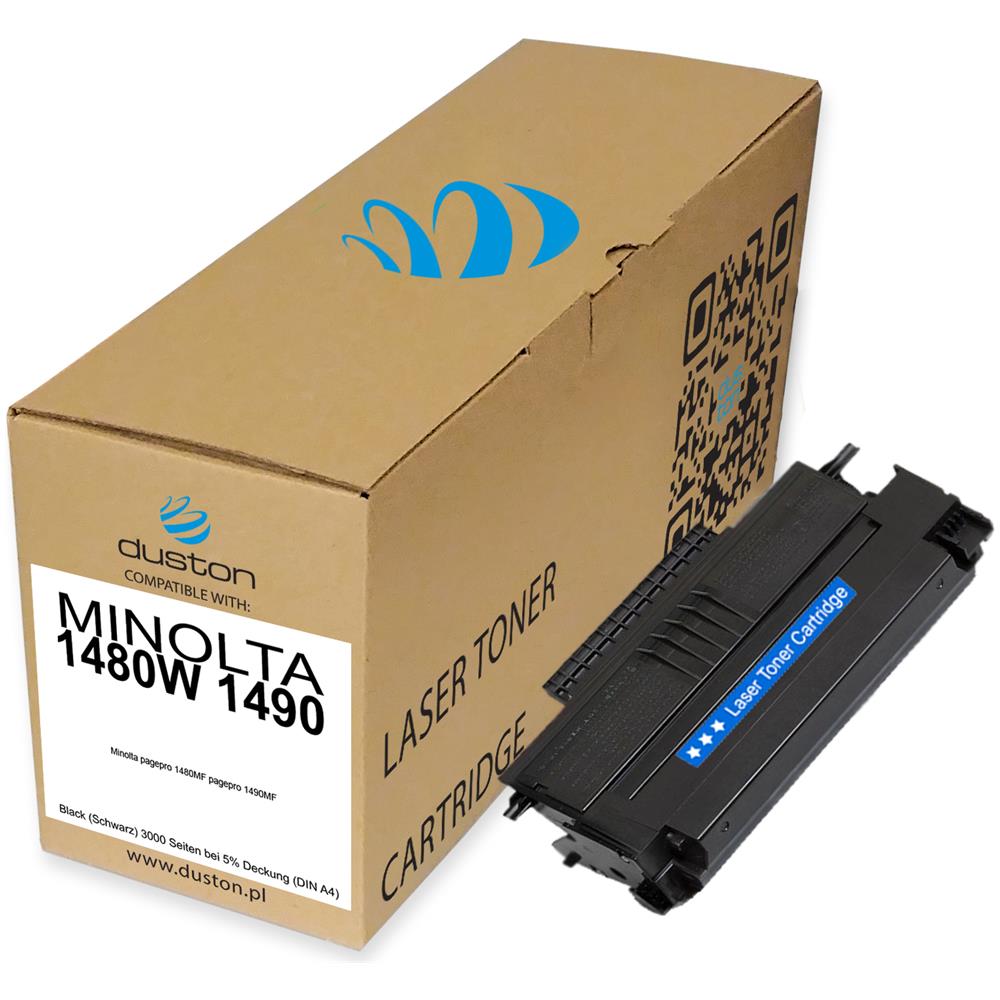 TONER COMPATIBILE - 3x 1480w 1490, 9967000877 Negro Compatible Con Konica Minolta 1480mf 1490mf - Foto 2
