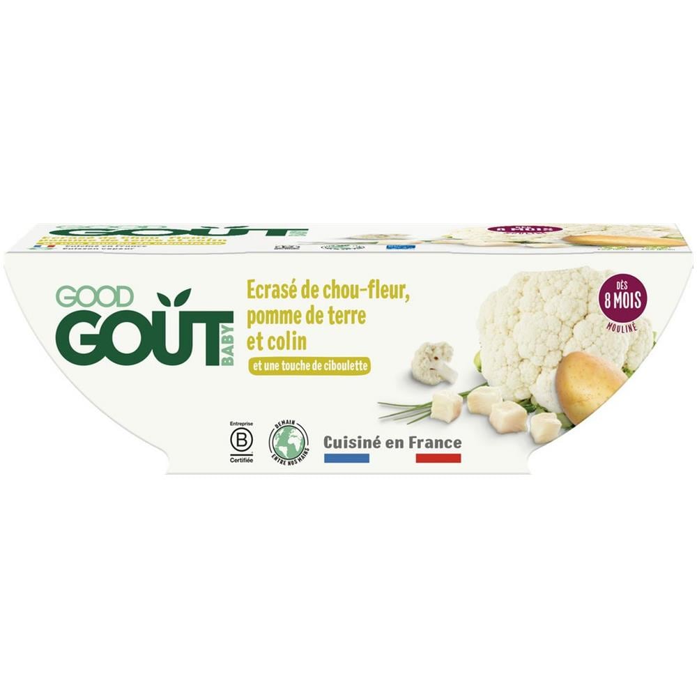 Plat Cuisiné Écrasé De Chou-fleur, Pomme De Terre Et Colin D'alaska - Foto 1