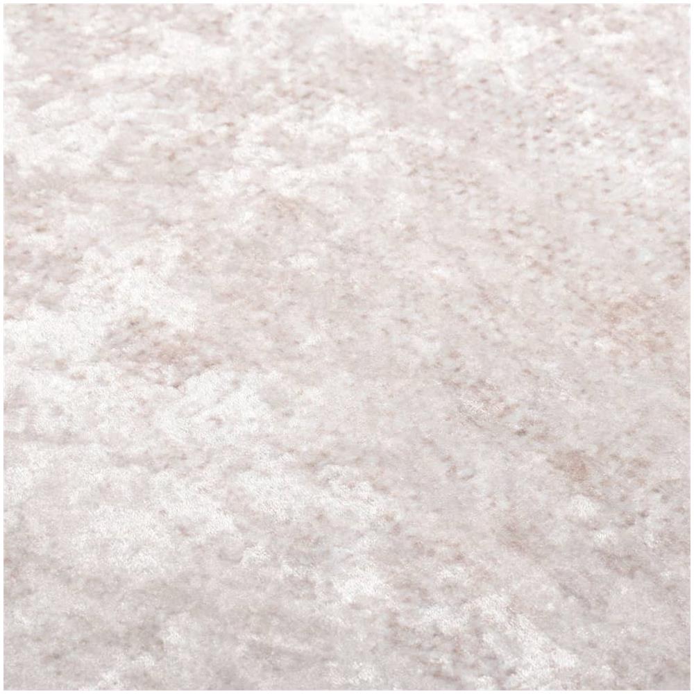 Tappeto Lavabile 160x230 Cm Beige Chiaro Antiscivolo - Foto 2