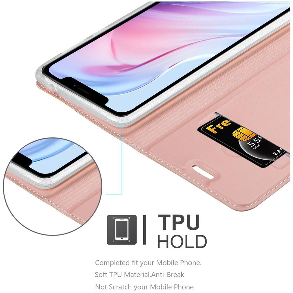 Custodia Compatibile Con Apple Iphone 13 Pro Max In Classy Oro Rosa - Coperchio Protettiva Con Chiusura Magnetica, Funzione Stand E Tasca Per Le Carte - Foto 8