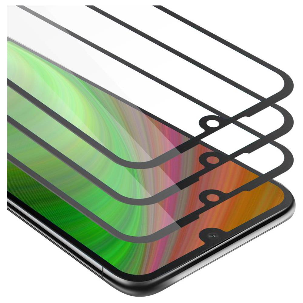 3x Pellicola Armatura A Schermo Intero Compatibile Con Honor 8s In Trasparente Con Nero - 3x Vetro Temperato (tempered) Di Protezione Del Display In Durezza 9h Con 3d Touch - Foto 1