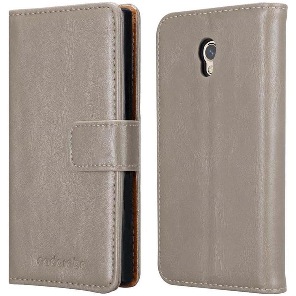 Custodia Compatibile Con Zte Blade V7 In Marrone Cappuccino - Coperchio Protettiva Con Chiusura Magnetica, Funzione Stand E Tasca Per Le Carte - Foto 8