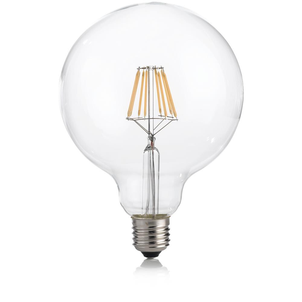 Lampadina E27 Globo D125 08w 4000k Cri80 Trasp - 153988 - Foto 1