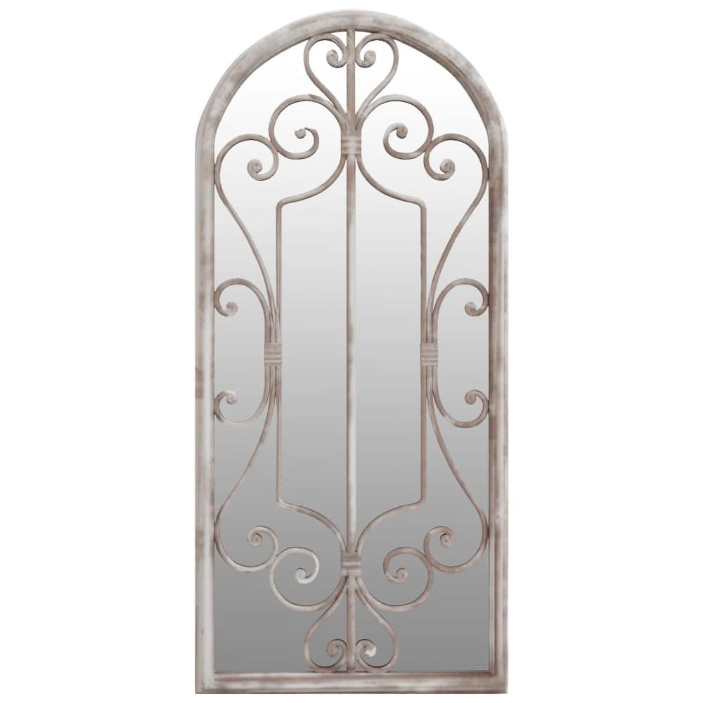 Specchio Da Giardino Sabbia 100x45 Cm In Ferro Per Uso Esterno - Foto 2