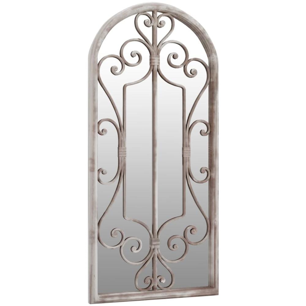 Specchio Da Giardino Sabbia 100x45 Cm In Ferro Per Uso Esterno - Foto 3