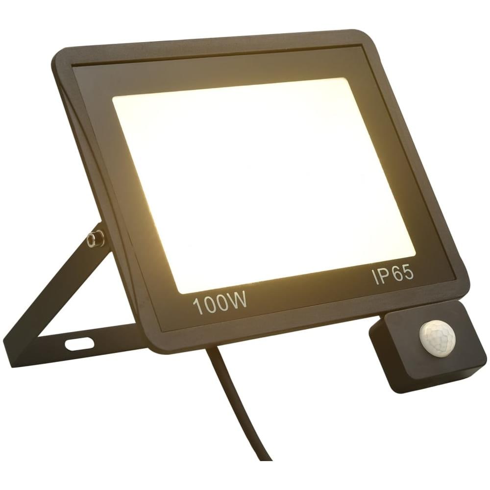 Faretto A Led Con Sensore 100 W Bianco Caldo - Foto 1