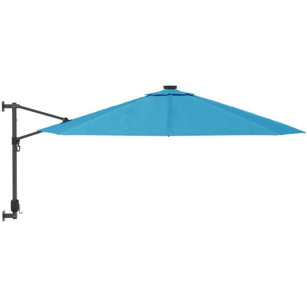 Ombrellone A Parete Blu Mare 290 Cm - Foto 3