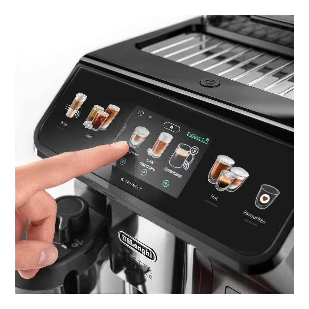 Macchina Da Caffè Automatica Combi ECAM450.86.T Capacita 1,8L Potenza 1450W Colore Titanio - Foto 6