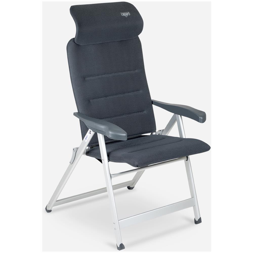 AA-237 Sedia da campeggio 4 gamba /gambe Grigio - Foto 1