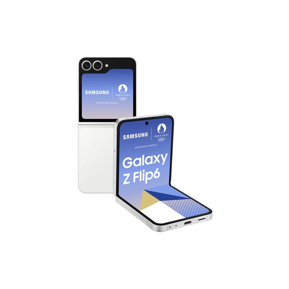 Galaxy Z Flip6 5G 256GB 12GB Ram Display 6.7" Doppia SIM Android 14 USB tipo-C 4000 mAh Bianco Europa - Foto 1
