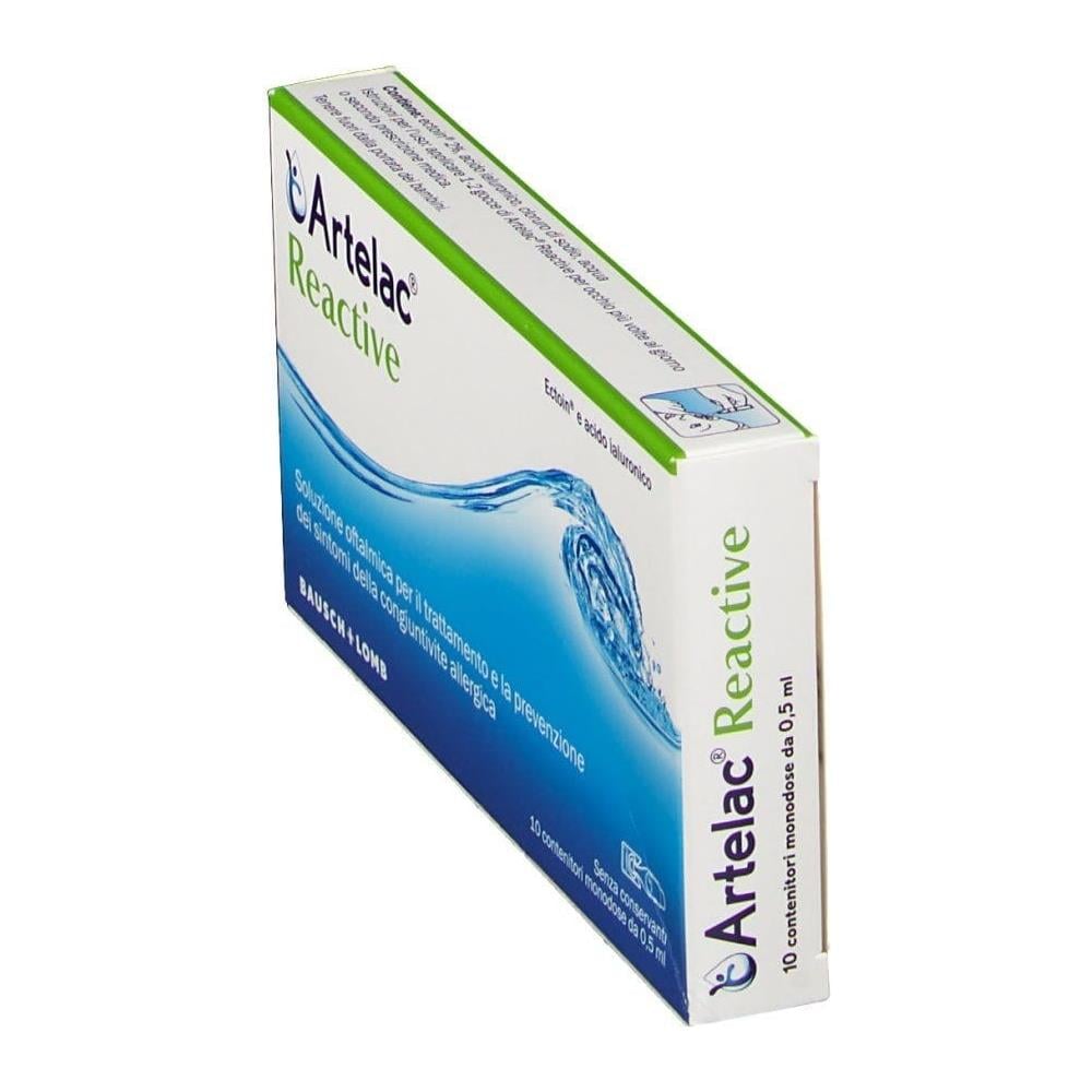 Artelac Reactive Soluzione Oftalmica Monodose 10 Unita' da 0,5 ml - Foto 2