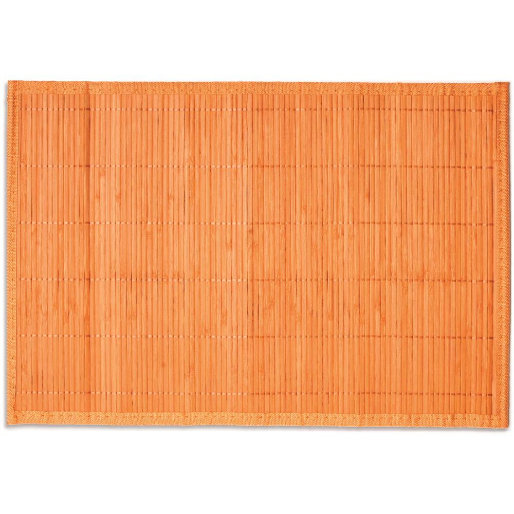 Tovaglietta bamb— arancio cm. 45x30. Non lavabile in lavastoviglie - Foto 1