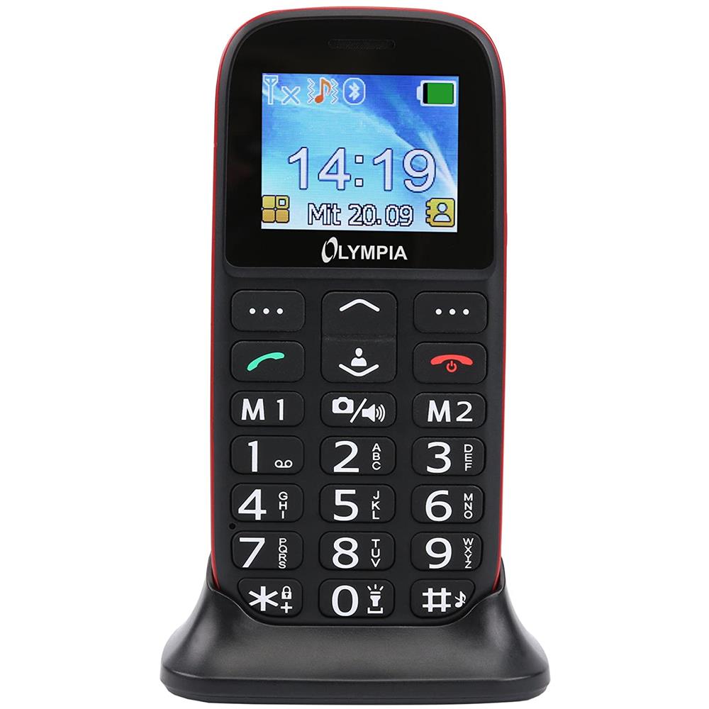 Bella Senior Phone Display 1.77" con Tasti Grandi + Tasto SOS Bluetooth Colore Nero - Europa - Foto 2