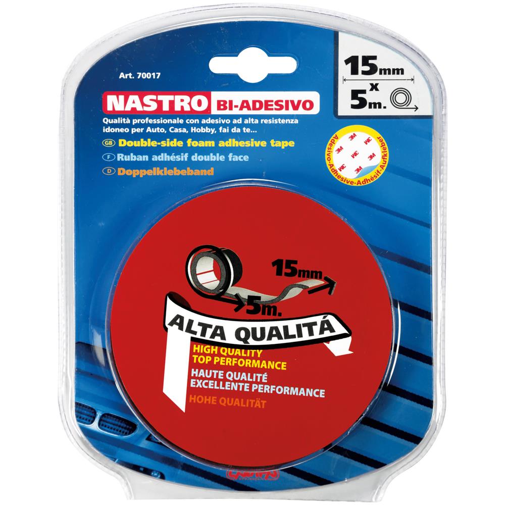 Nastro Biadesivo 15mm X 5 Mt Ad Alta Resistenza - Foto 5