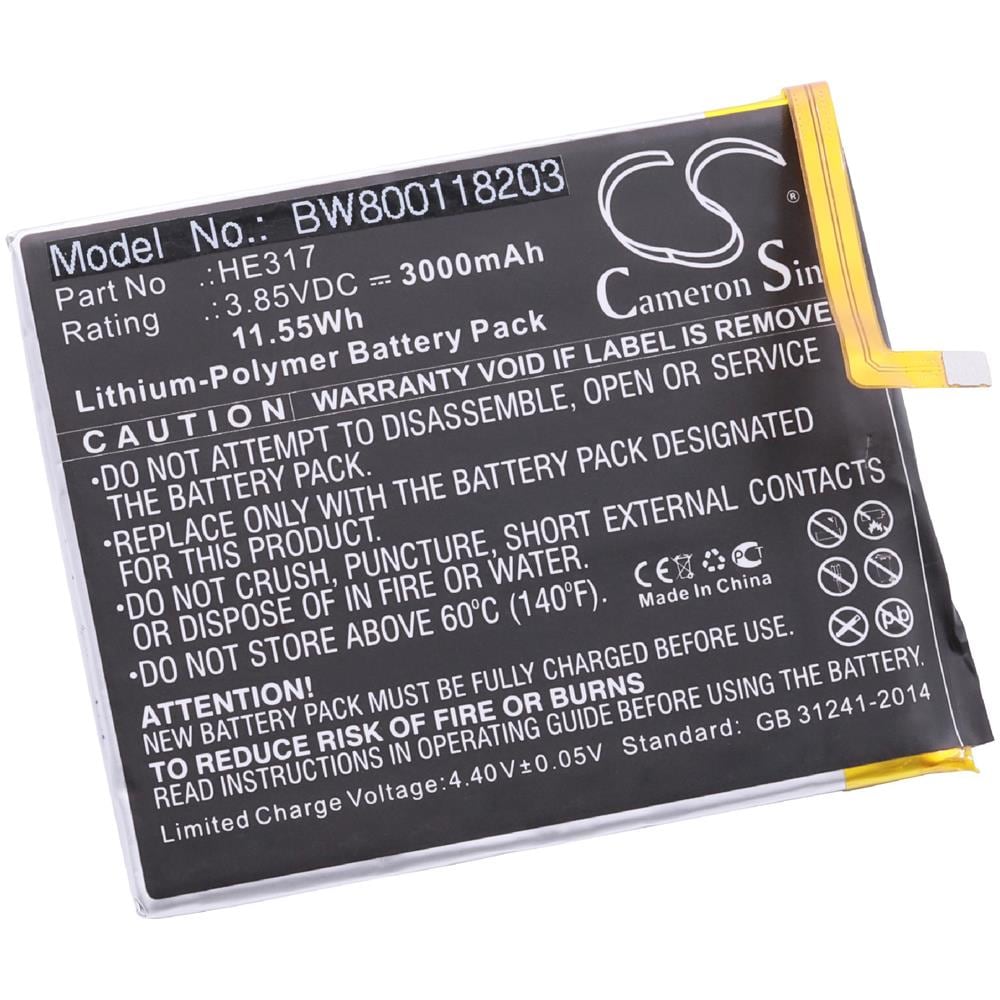 Litio-polimeri Batteria 3000mah (3.85v) Per Cellulari E Smartphone Come Nokia He317 - Foto 1