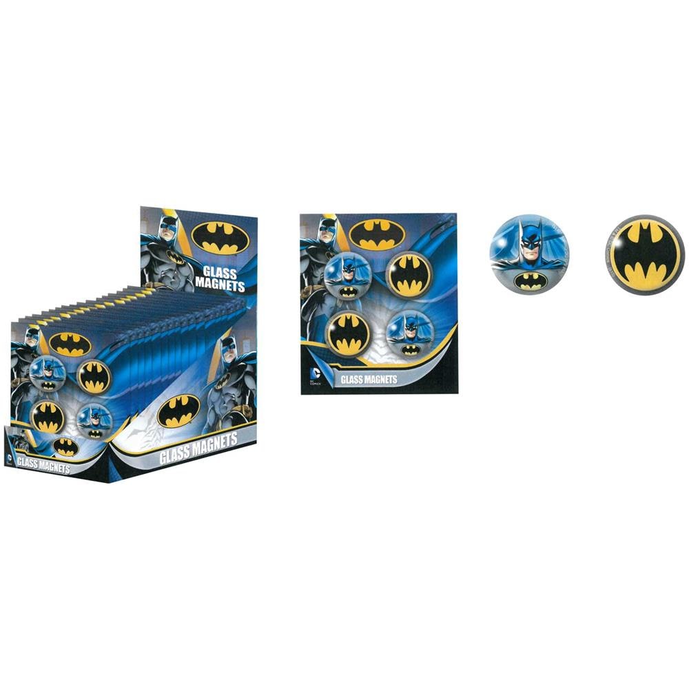 Dc Comics: Batman - 4 Magneti In Vetro - Foto 1