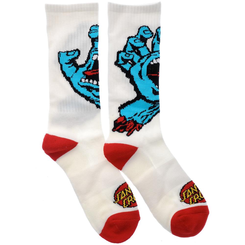 Calzini Santa Cruz Screaming Hand Bianco (default, Bianco)  - Foto 2