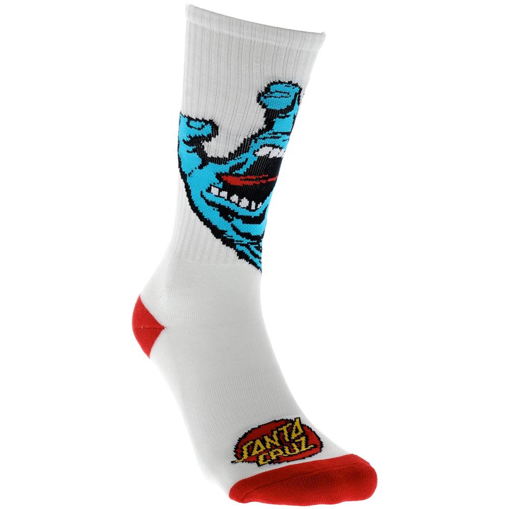 Calzini Santa Cruz Screaming Hand Bianco (default, Bianco)  - Foto 1