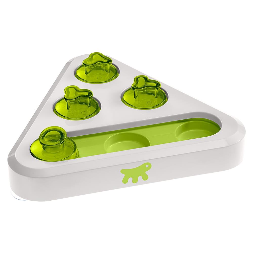 Gioco Interattivo Per Cani Piccoli E Gatti Trea, Ideale Per Crocchette, In Plastica Con Antiscivolo - Foto 1