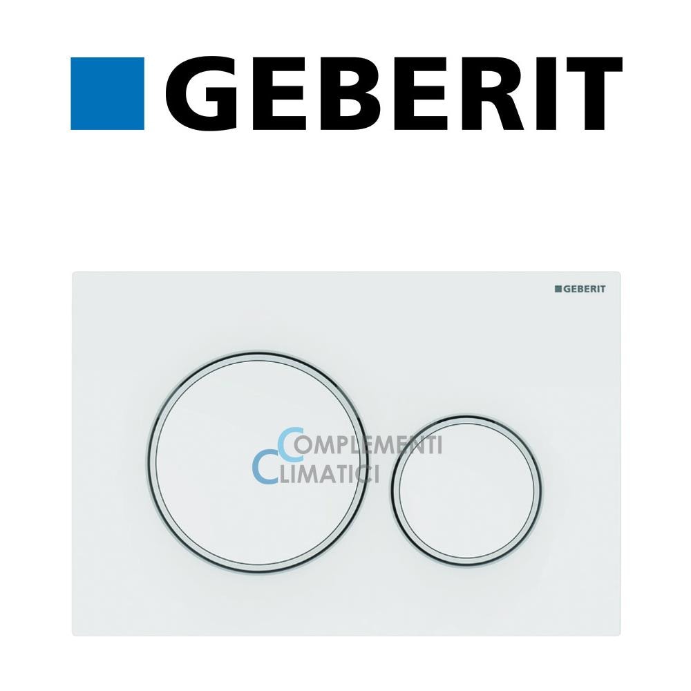 Placca Di Comando Geberit Sigma 20 Per Risciacquo A Due Quantità Bianco | 115.882.11.1 - Foto 1