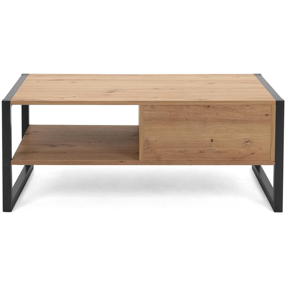 Tavolino da Salotto Denver 55 Rovere Artigianale e Antracite - Foto 13