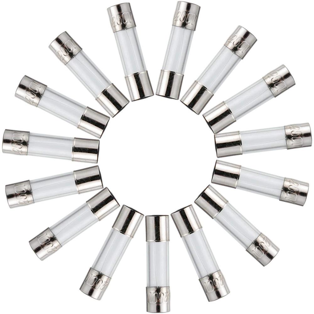 15 Valori 150pcs Azione Veloce Vetro Fusibili Assortimento Kit 5x20 250v 025 01 02 05 15 1 2 3 4 5 8 10 12 15 20a Packag In Una Scatola Di Plastica Trasparente - Foto 4