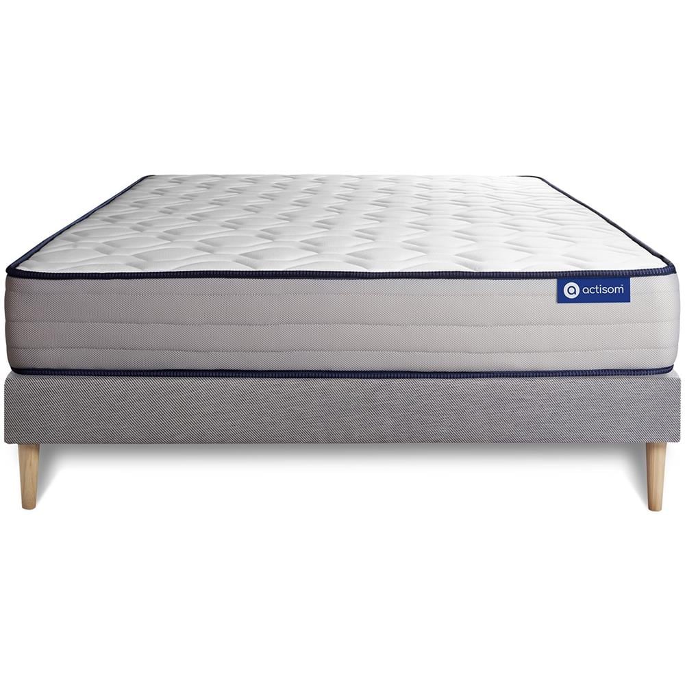 Kit Rete E Materasso Matrimoniale Actilatex Form 150x190cm - Spessore : 22cm - Lattice E Memory Foam - Rigido - Foto 1
