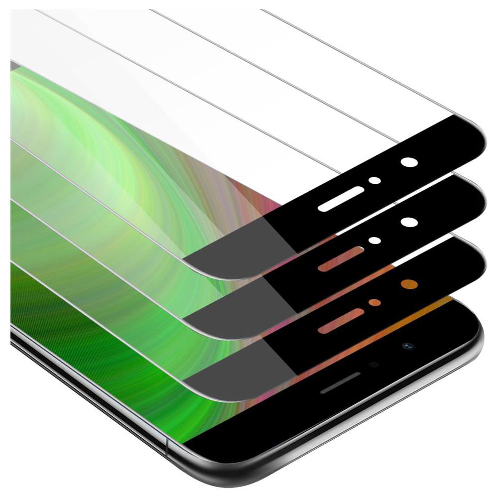 3x Pellicola Armatura A Schermo Intero Compatibile Con Honor V9 In Trasparente Con Nero - 3x Vetro Temperato (tempered) Di Protezione Del Display In Durezza 9h Con 3d Touch - Foto 1