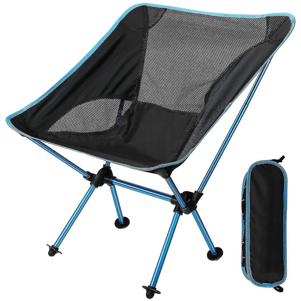 Sedie Da Campeggio MOON LENCE - 2 Pezzi Pieghevoli Ultraleggere Con Zaino