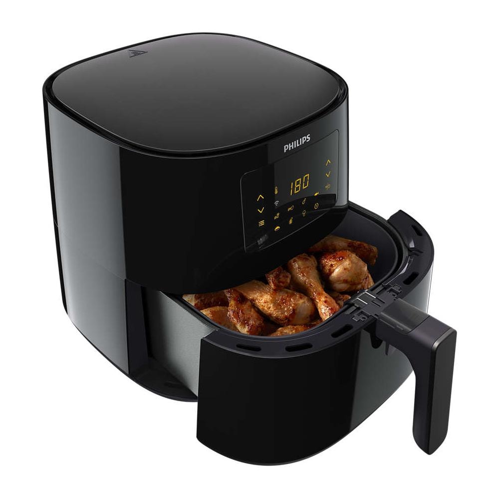 Friggitrice ad Aria HD9280/70 Capacità 6.2 Litri 2000 Watt Colore Nero - Foto 4