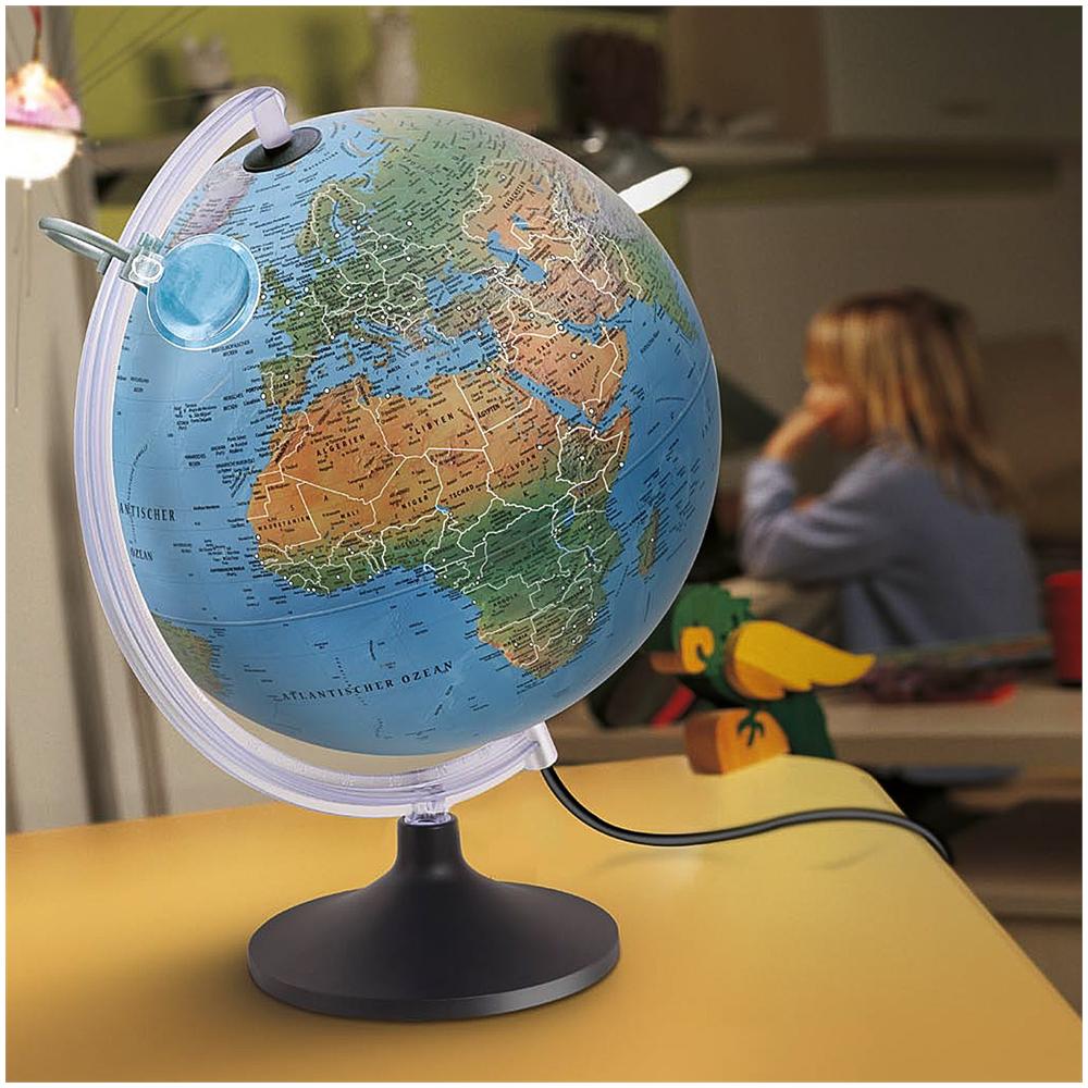 globo geografico illuminato lumierissimo ø 30cm novarico - Foto 4