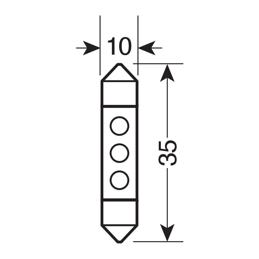 Cp. de Sil. 36mm 3led Blu - Foto 5