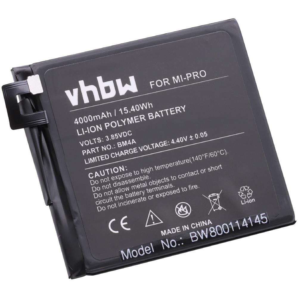 Litio-polimeri Batteria 4000mah (3.85v) Per Cellulari E Smartphone Xiaomi 2016020, 2016021, Redmi Pro - Foto 2