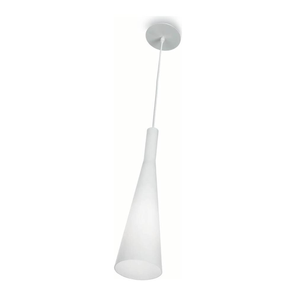Lampada A Sospensione 60w E27 Ideal Lux Bianco - Foto 1